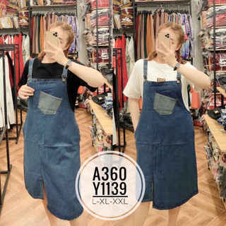 BIGSIZE Yếm váy rin Y1139