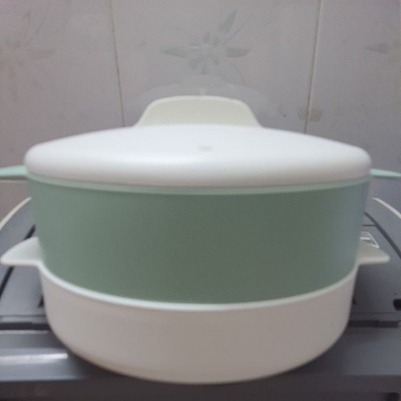 Xửng hấp 1 ngăn YOKO dùng được cho lò vi sóng