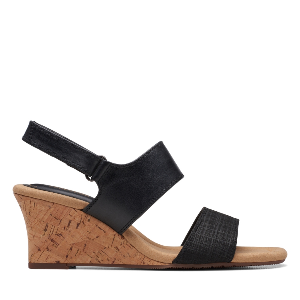 Giày Sandal Đế Xuồng Da Nữ Clarks - Kyarra Faye