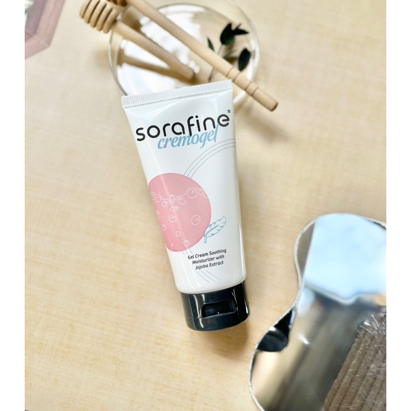Gel trị liệu hút dầu, se khít lỗ chân lông dành cho da dầu Sorafine cremogel