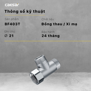 Van chia nước chữ T - BF403T
