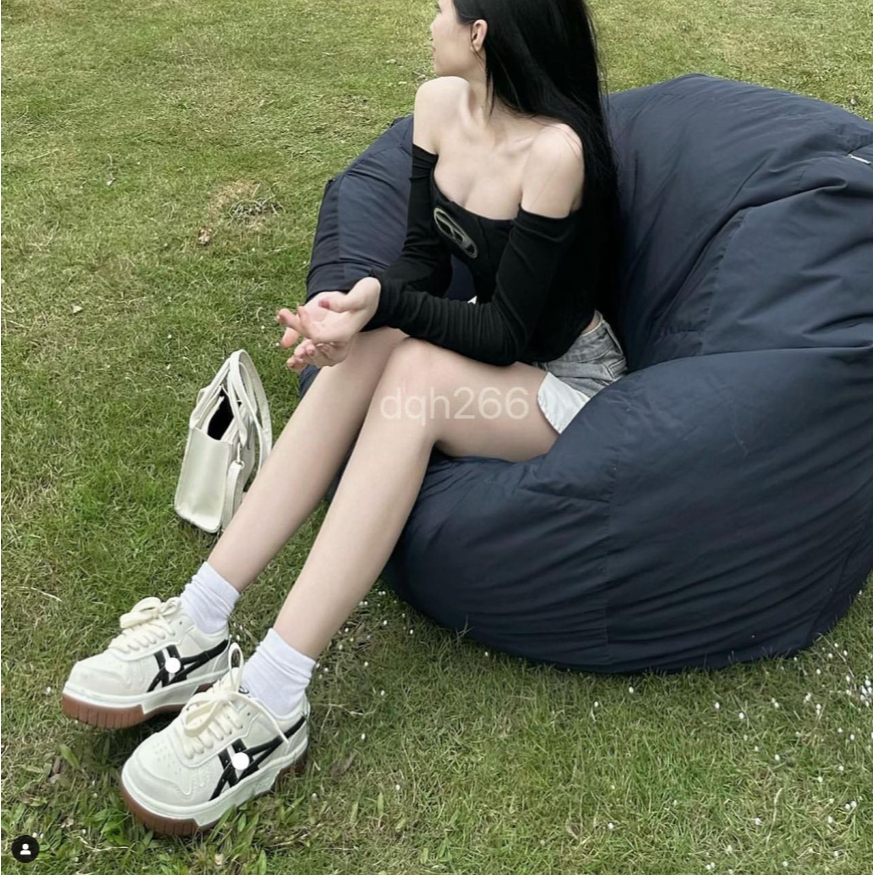 Giày Asics_Court MZ Đen Xám Mẫu Mới Thể Thao Sneaker Nam Nữ Cao Cấp