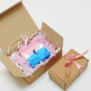 Xà Phòng Thủ Công tạo hình biển và cá heo hương tràm trà 100gr - Xà phòng handmade - Freeship