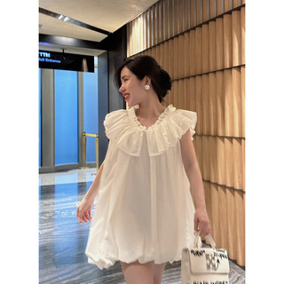Đầm bí baby Trắng(có video)