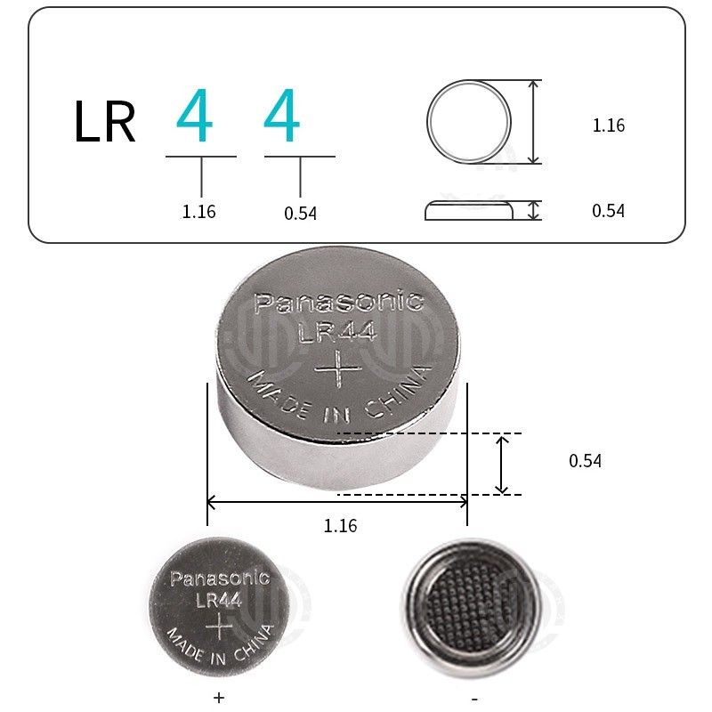 Vỉ Pin LR44  1,5V  Panasonic