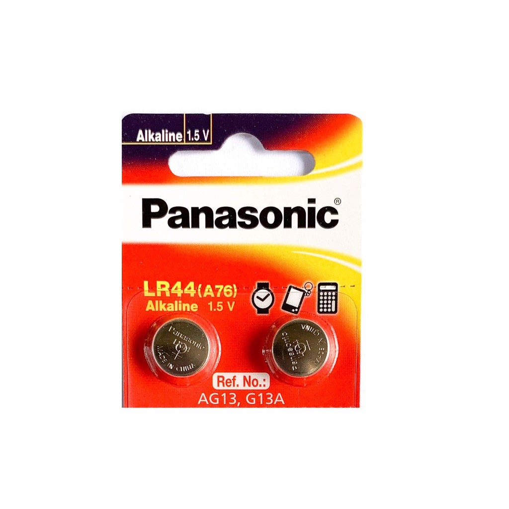 Vỉ Pin LR44  1,5V  Panasonic