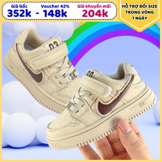 Giày thể thao cho bé Giày thể thao KIKE siêu nhẹ cho bé trai Chất da PU đế siêu nhẹ êm ái phù hợp đi học 2023
