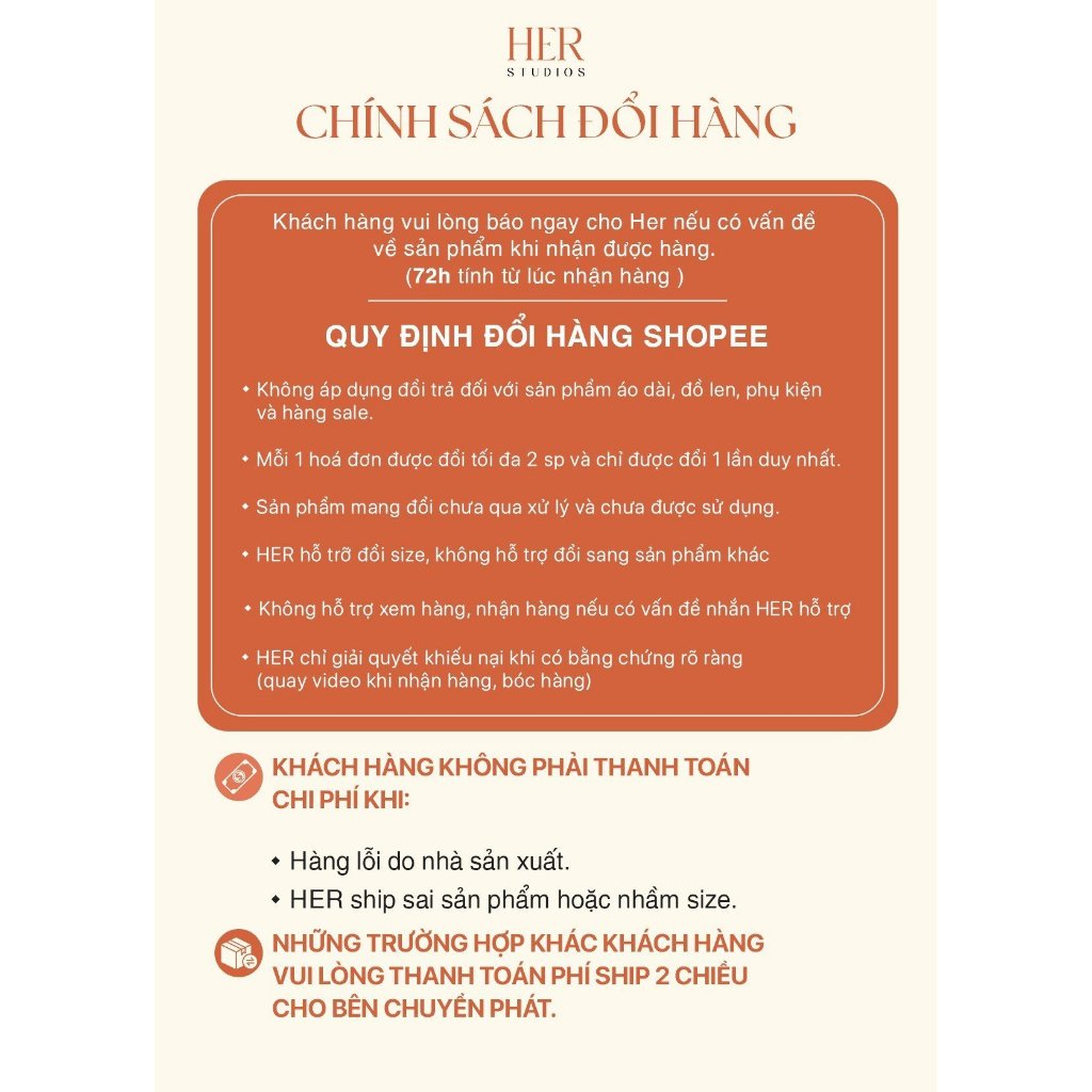 Đầm nữ Herstudio kiểu cổ V dáng A chất tuyptsi cao cấp