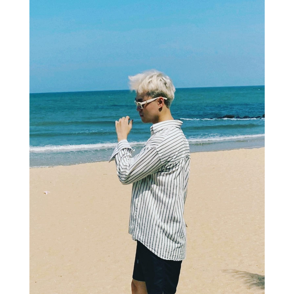 Áo Sơ Mi Sọc - Form Oversize Hàn Quốc BBrand