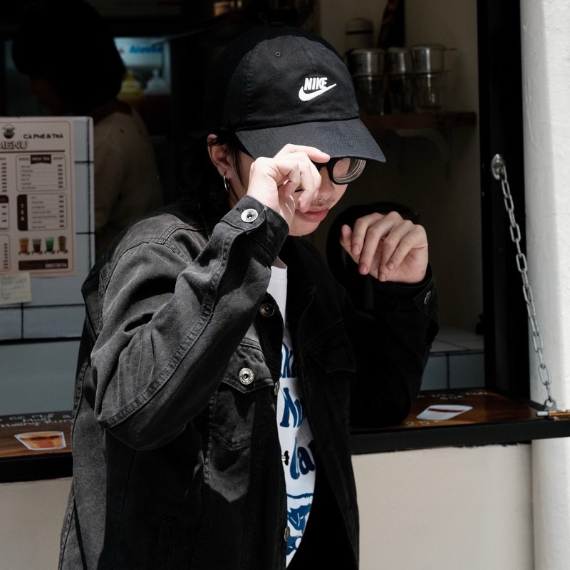 Nón Nike Heritage86 Adjustable Black AJ3651-010 * Nón/Mũ Nike Chính Hãng Nhập Khẩu Full Tem Tag