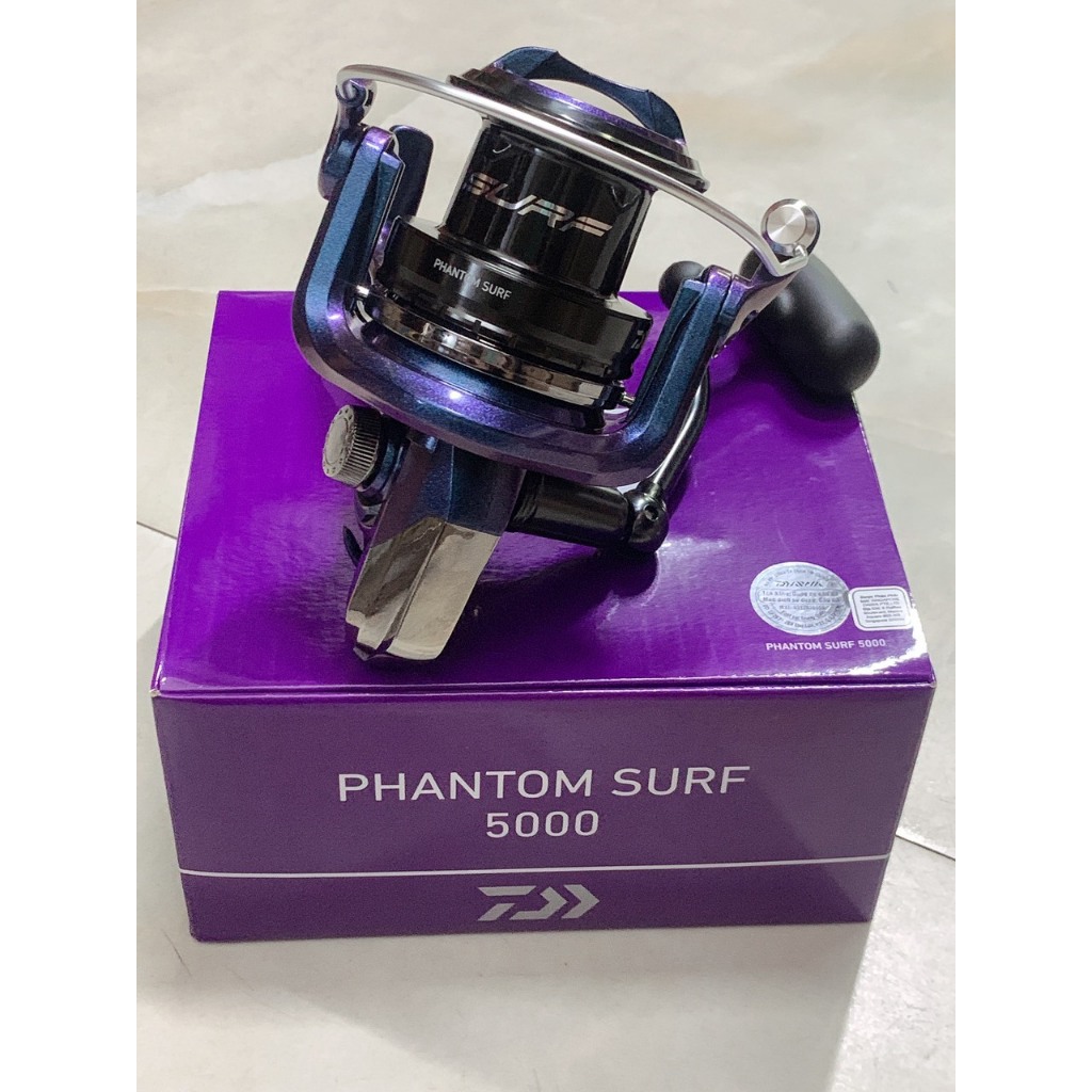 [Cao cấp] Máy câu cá DAIWA PHANTOM SURF 5000 tương đương size 8000 cao cấp chính hãng