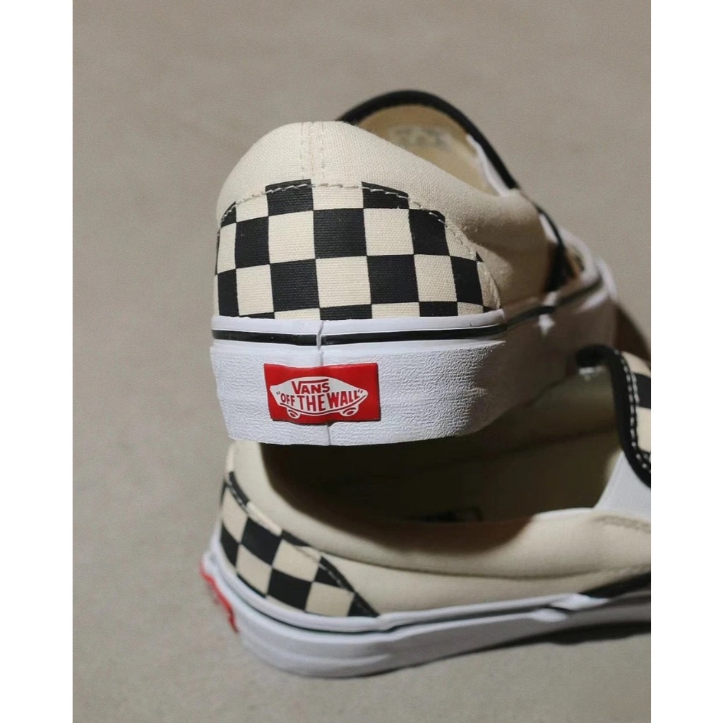 Vans caro CHÍNH HÃNG nam nữ,giày vans slip on checker cao cấp full box