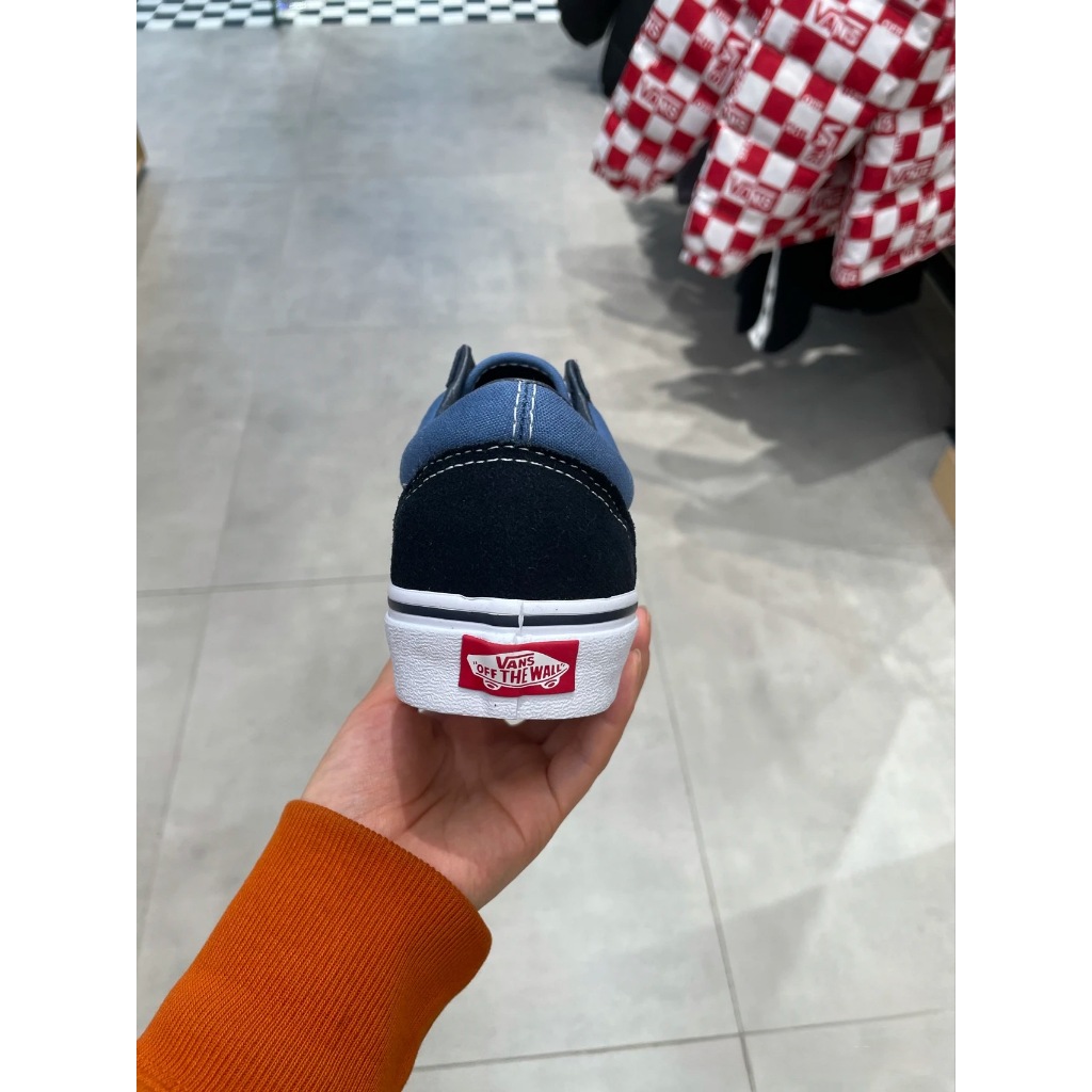 Vans old skool navy xanh nam nữ, giày vans old skool cao cấp full box