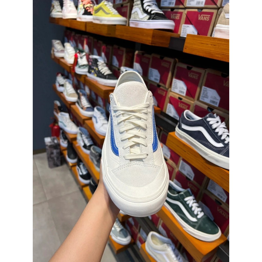 Giày vans style 36 chính hãng cho nam nữ, vans style decon blue chuẩn full box