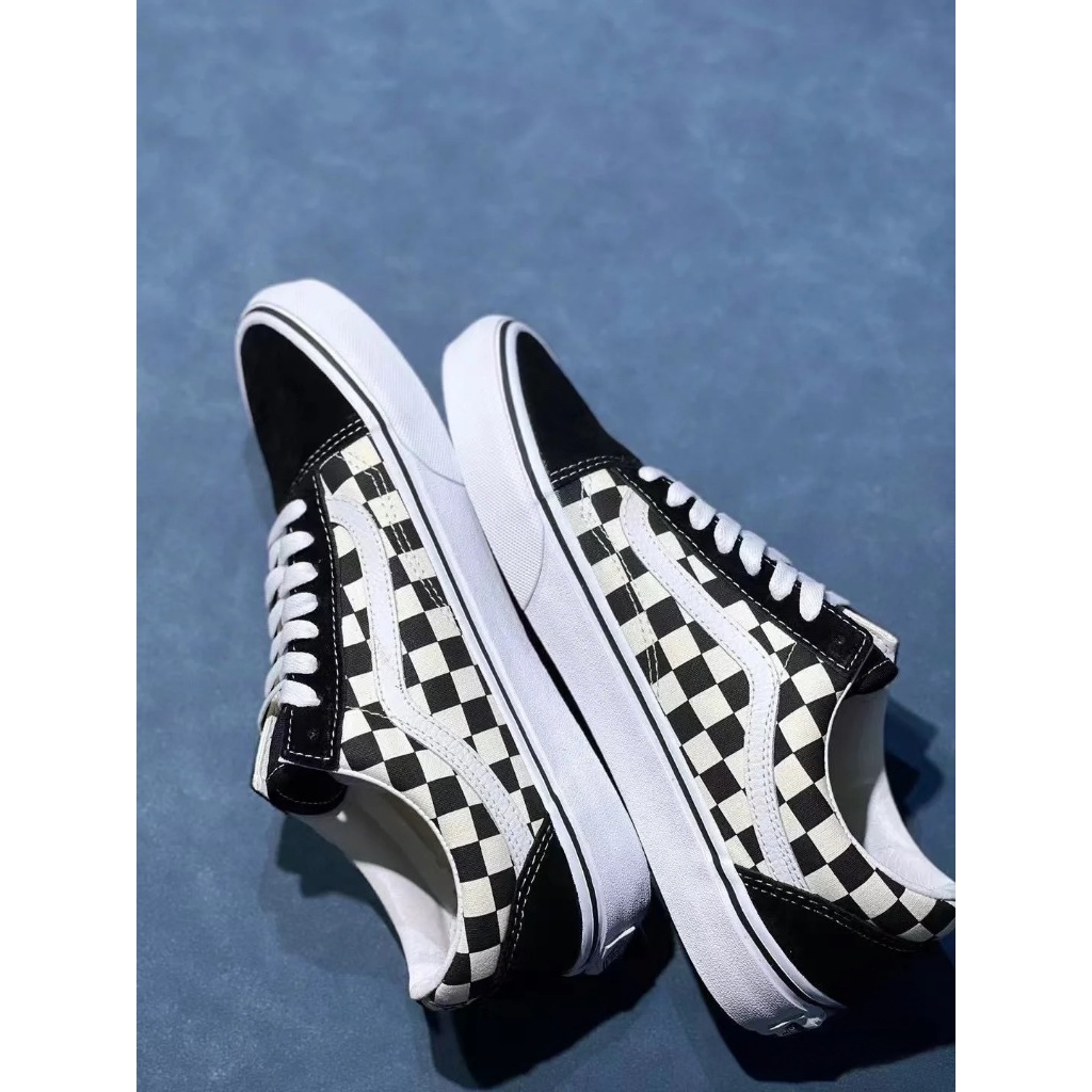 Giày vans caro chính hãng cho nam nữ, vans old skool checker chuẩn full box