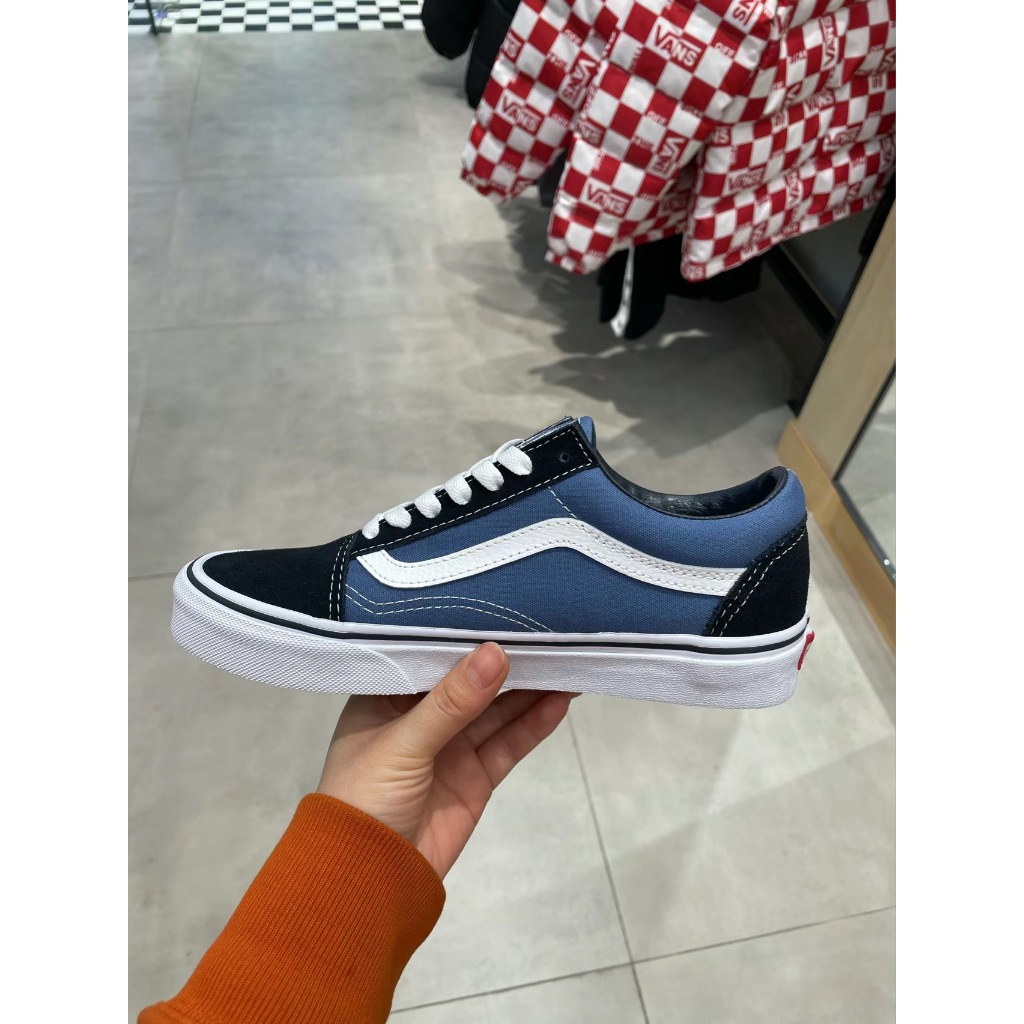 Vans old skool navy xanh nam nữ, giày vans old skool cao cấp full box