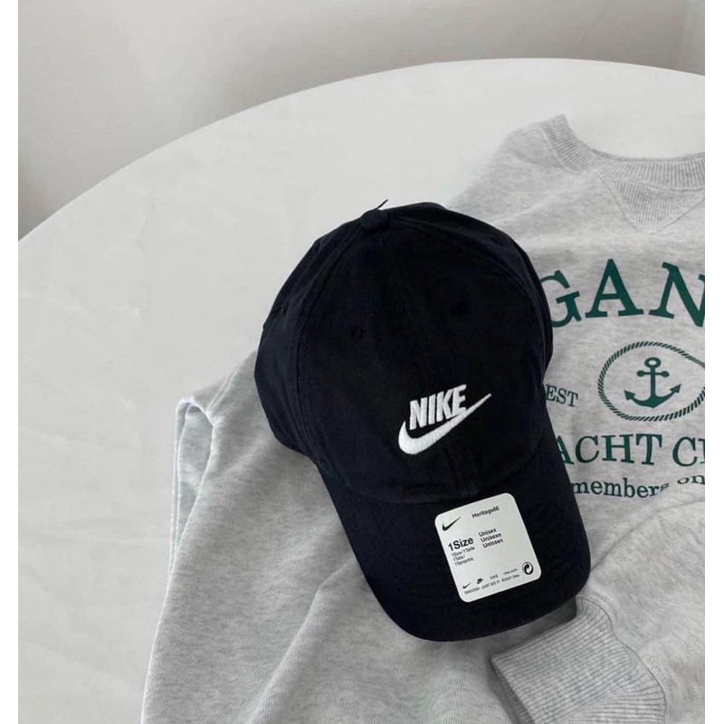 Nón Nike Heritage86 Adjustable Black AJ3651-010 * Nón/Mũ Nike Chính Hãng Nhập Khẩu Full Tem Tag