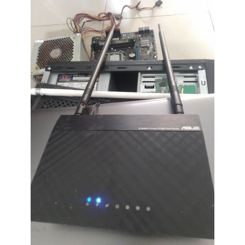 Phát wifi asus RT N12HP mất sóng.