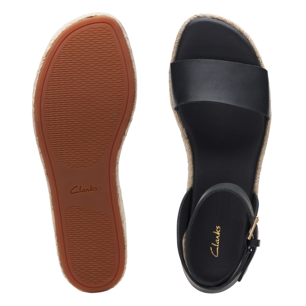 Giày Sandal Đế Xuồng Da Nữ Clarks - Kimmei Ivy