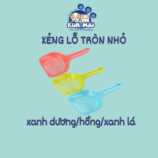 Xẻng xúc cát cho mèo lỗ tròn nhỏ