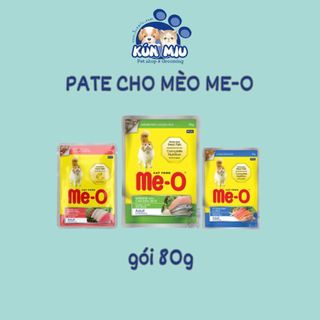 Thức ăn Pate dành cho mèo Me-o 80g