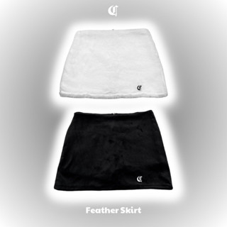Chân váy lông có lót quần Chlisty Feather Y2k Baby Skirt lông mềm mượt, nhẹ, thoáng mát, số đo xem ở mô tả từ 40kg-80kg