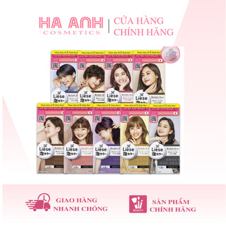 Bọt Nhuộm Tóc Liese Creamy Bubble Hair Color