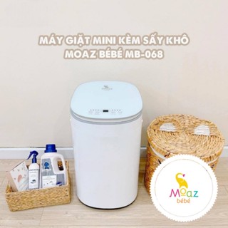 Máy giặt quần áo kèm sấy khô cho bé Moaz Bébé MB068