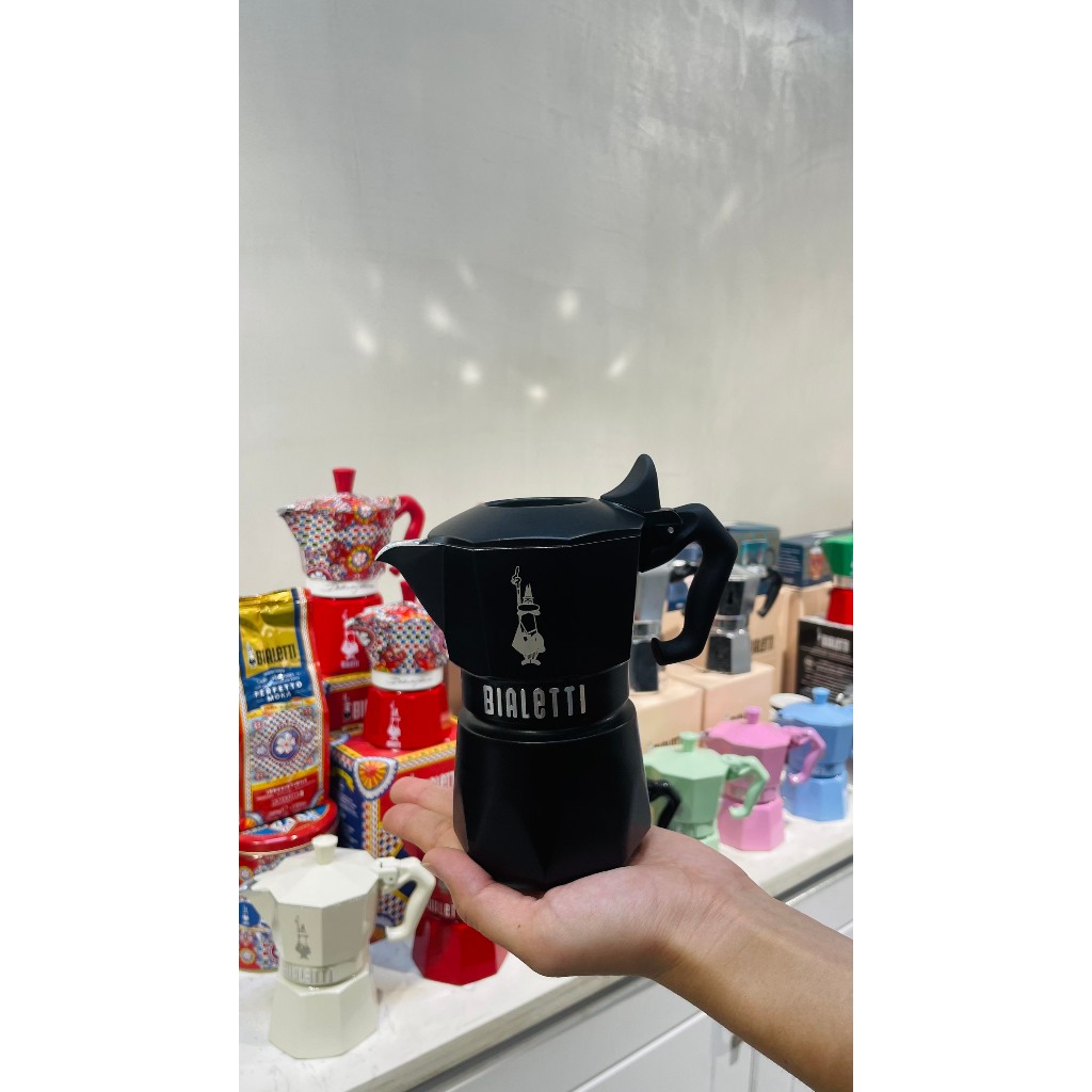 BIALETTI Ấm pha cà phê Bialetti BRIKKA NOIR