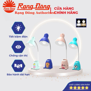 Đèn học rạng đông 5w đèn bàn học chống cận cho bé, học sinh rdrl24.v2 5w