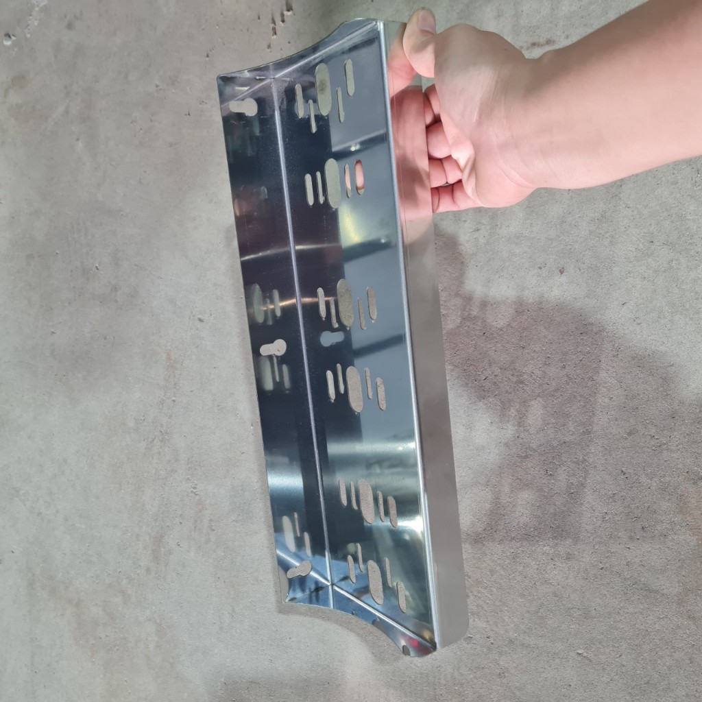 Giá treo 3 cốc lọc 10, 20 inch inox