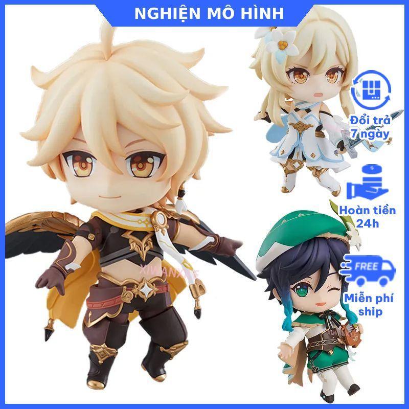 Mô hình nendoroid Genshin Impact có khớp Kazuha Nahida Venti Ei Zhongli Xiao Albedo Childe Nilou Mik