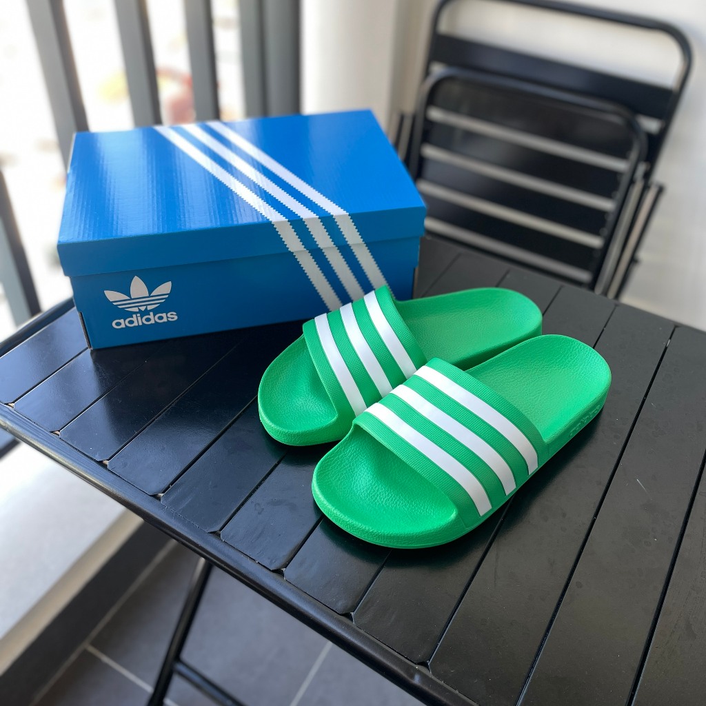 *Chính Hãng* Dép_ADIDAS Adilette Aqua Slides quai ngang đúc nguyên khối, không thấm nước, êm nhẹ, thoải mái