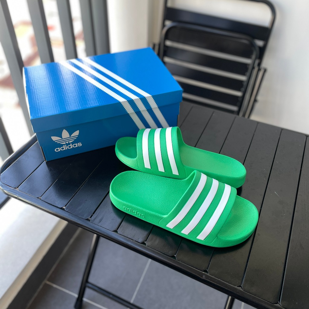 *Chính Hãng* Dép_ADIDAS Adilette Aqua Slides quai ngang đúc nguyên khối, không thấm nước, êm nhẹ, thoải mái