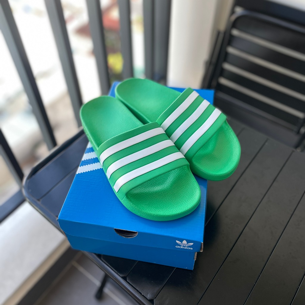 *Chính Hãng* Dép_ADIDAS Adilette Aqua Slides quai ngang đúc nguyên khối, không thấm nước, êm nhẹ, thoải mái