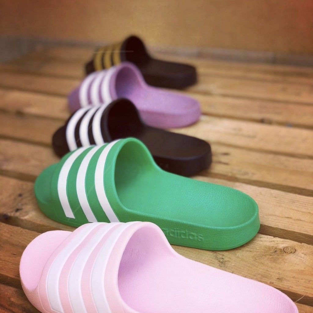 *Chính Hãng* Dép_ADIDAS Adilette Aqua Slides quai ngang đúc nguyên khối, không thấm nước, êm nhẹ, thoải mái