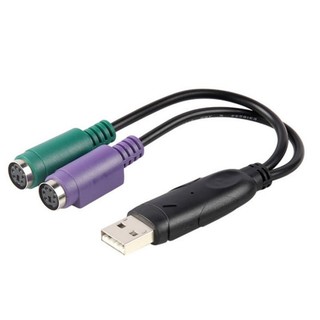 Usb ra ps2 - đầu chuyển đổi usb ra ps/2 cho bàn phím và chuột máy vi tính