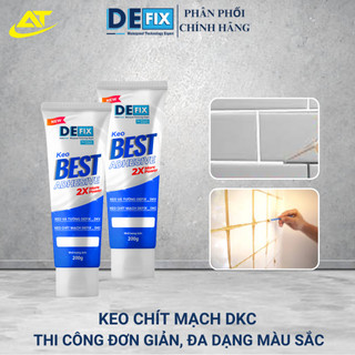 Keo chít mạch sàn nhà - Keo chà ron mạch gạch DKC 200gram