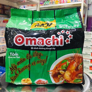 Combo 5 gói mì omachi