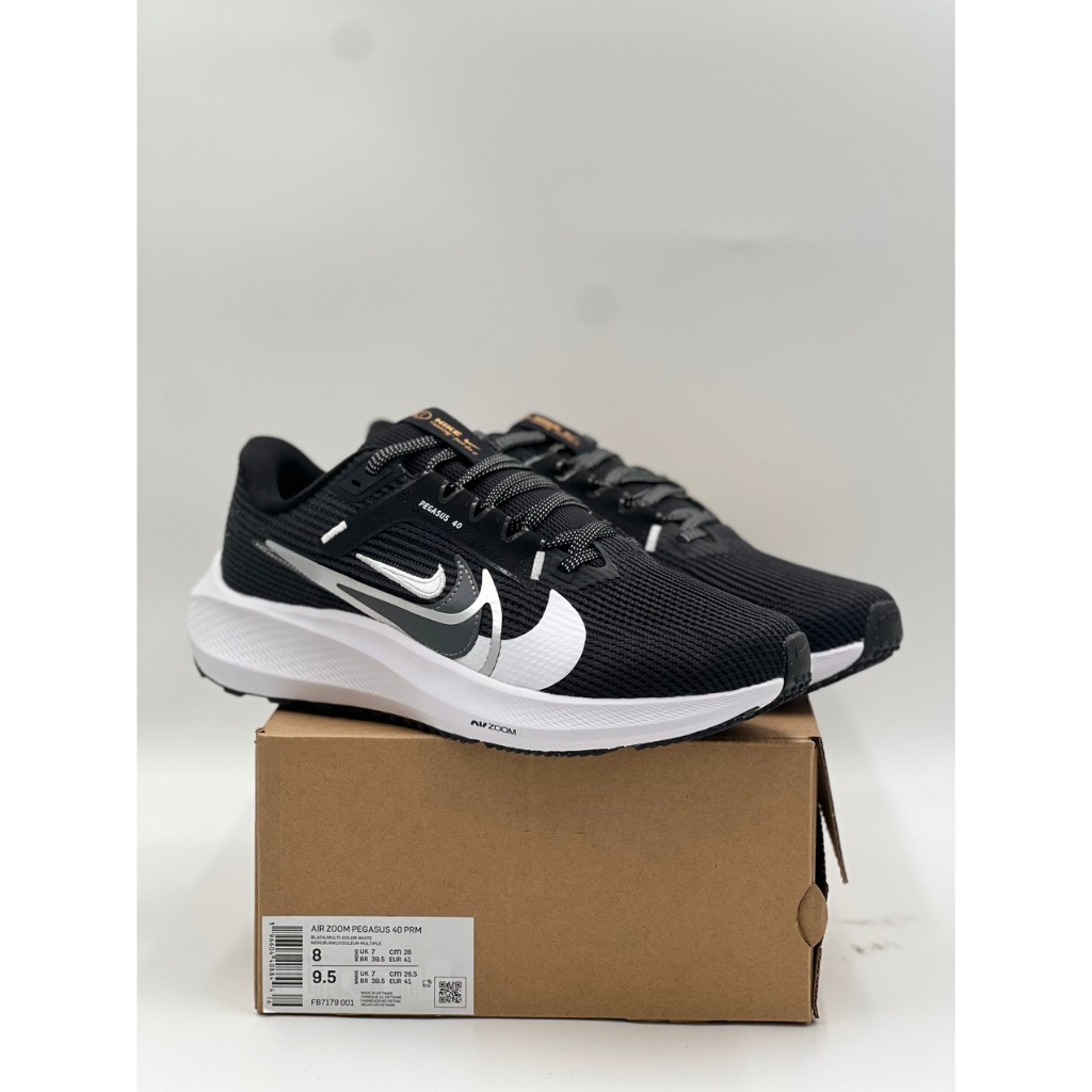 Giày Thể Thao Nik3 Pegasus 40 Nam Chính Hãng Màu Đen Full Box Tặng Kèm Vớ
