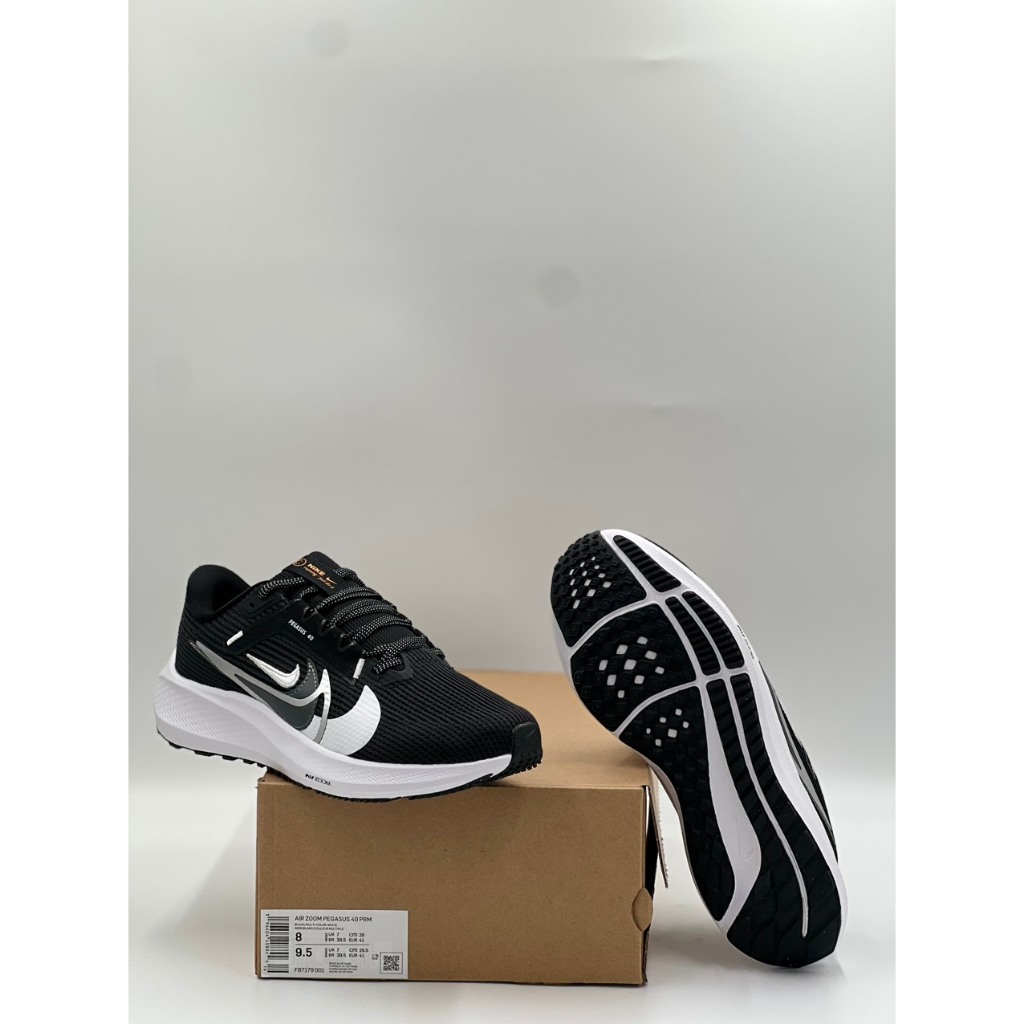 Giày Thể Thao Nik3 Pegasus 40 Nam Chính Hãng Màu Đen Full Box Tặng Kèm Vớ
