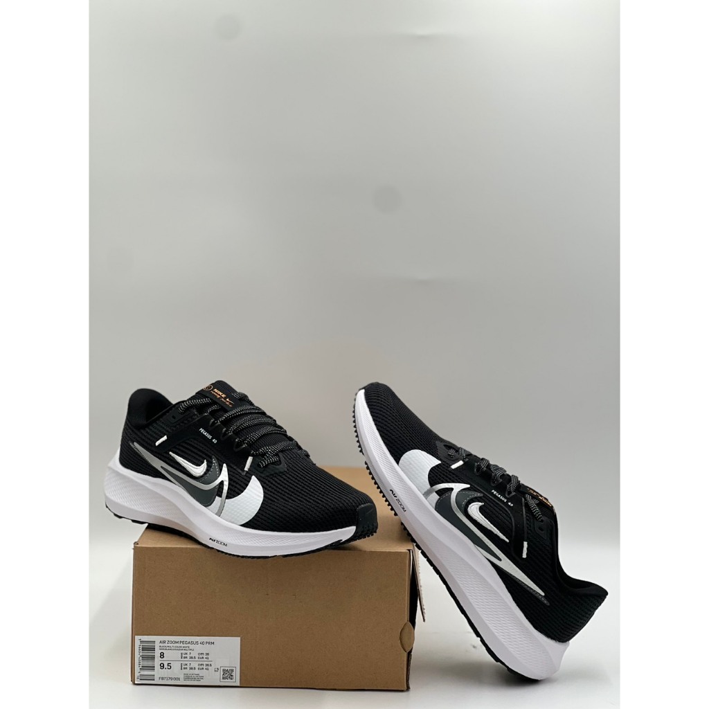 Giày Thể Thao Nik3 Pegasus 40 Nam Chính Hãng Màu Đen Full Box Tặng Kèm Vớ