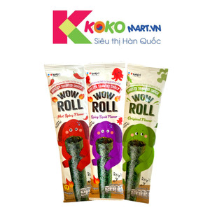 Snack rong biển Con Voi Wow Roll gói 2.5g