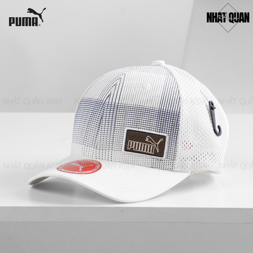 Mũ nón lưỡi trai Pu.ma họa tiết phối lưới bít đuôi - Nhật Quân Asia nhatquanasia