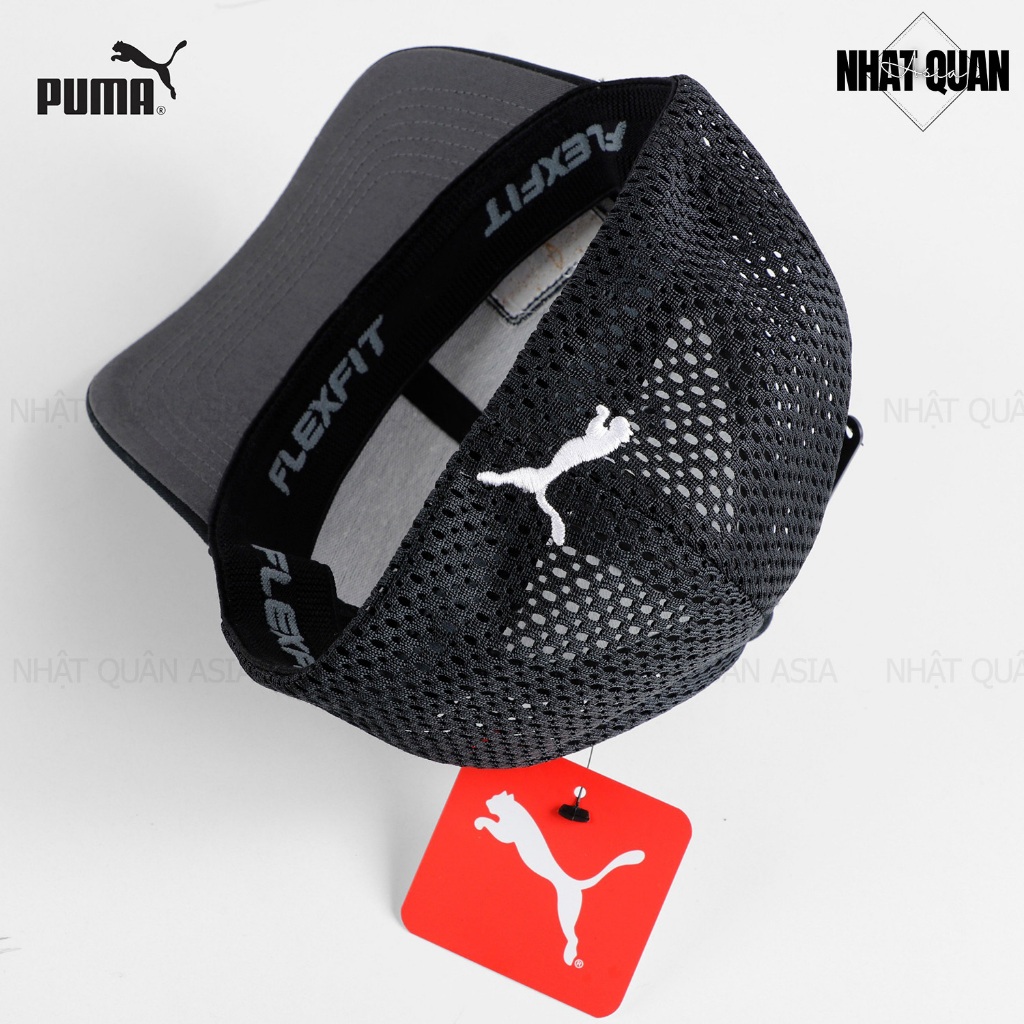 Mũ nón lưỡi trai Pu.ma họa tiết phối lưới bít đuôi - Nhật Quân Asia nhatquanasia