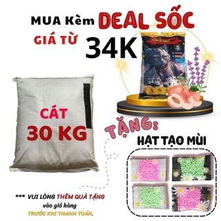 [TỔNG HỢP] Cát vệ sinh 30kg giá rẻ siêu tiết kiệm