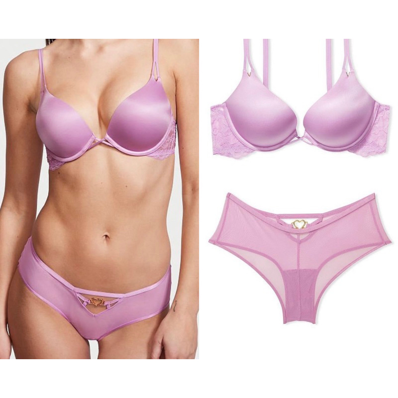 Áo ngực Victoria’s Secret, size 32A, 32B, 34a, 34b, mút dày nâng 2 cup, dòng bombshell, auth, chính 