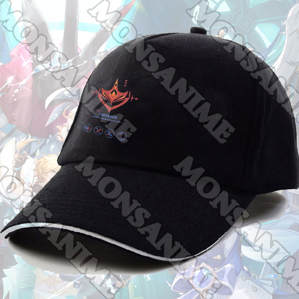 Mũ lưỡi trai GENSHIN IMPACT ver KÝ HIỆU in hình xinh xắn thời trang anime chibi