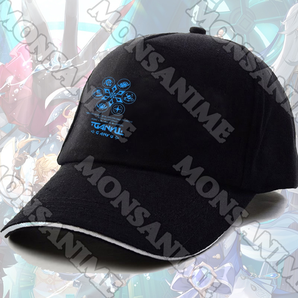 Mũ lưỡi trai GENSHIN IMPACT ver KÝ HIỆU in hình xinh xắn thời trang anime chibi