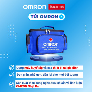 Túi y tế cứu thương OMRON đựng máy huyết áp và các thiết bị tại gia đình